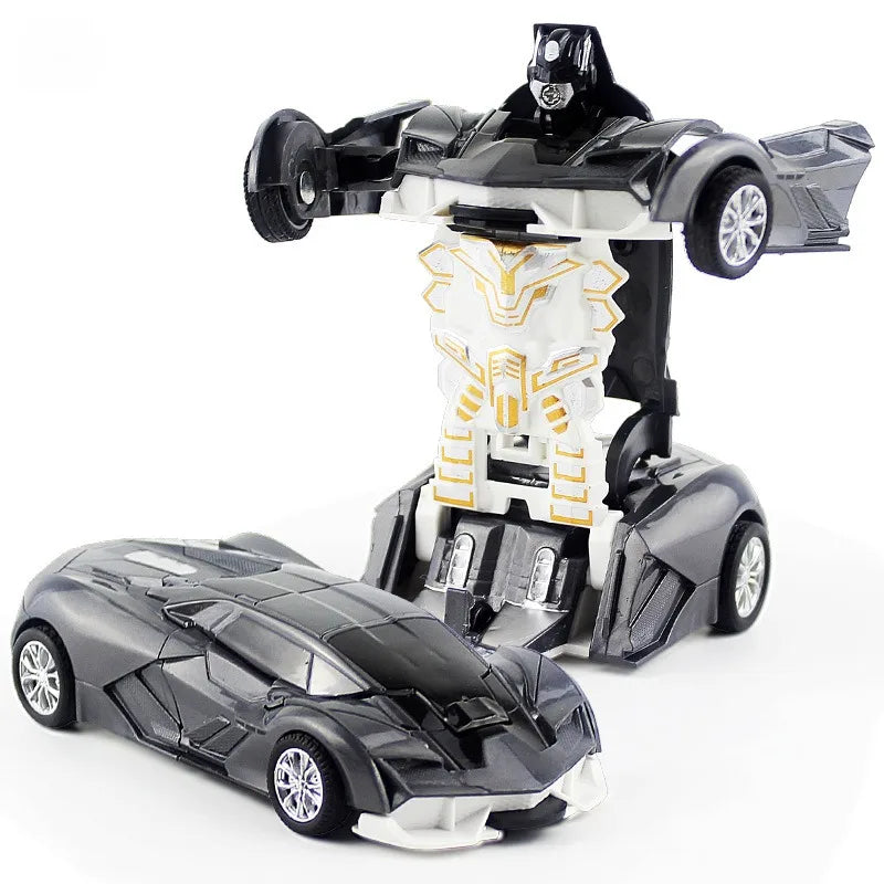 One-key Automatic Transform Robot Car