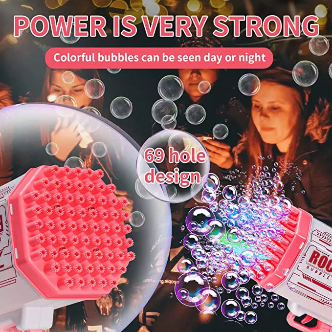 Automatic Blower Bubble Machine Gun